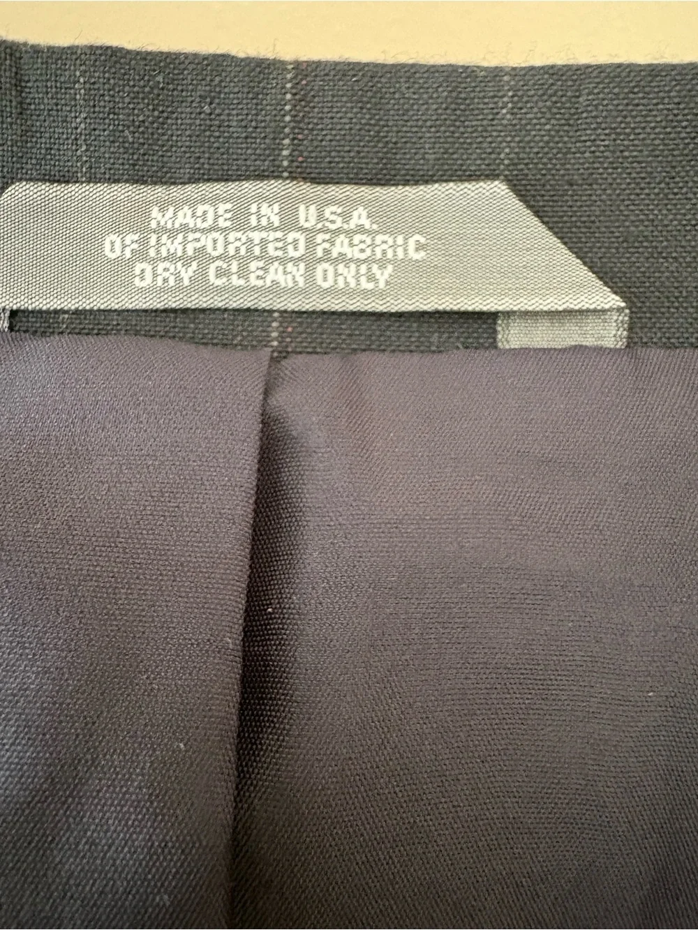 Haggar tailored navy